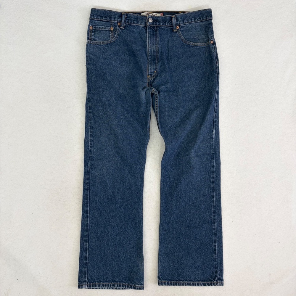 Levis 517 Mens 38x30 Blue Denim Bootcut Jeans 100% Cotton‎ Western Cowboy